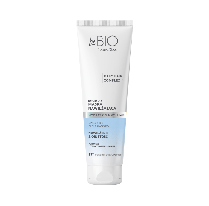 Baby Hair Complex - Natural Hydrating Hair Mask HYDRATION & VOLUME 150ml - beBIO Ewa Chodakowska - Vesa Beauty