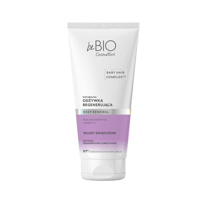 Baby Hair Complex - Natural Regenerating Conditioner for Damaged Hair 200ml - beBIO Ewa Chodakowska - Vesa Beauty