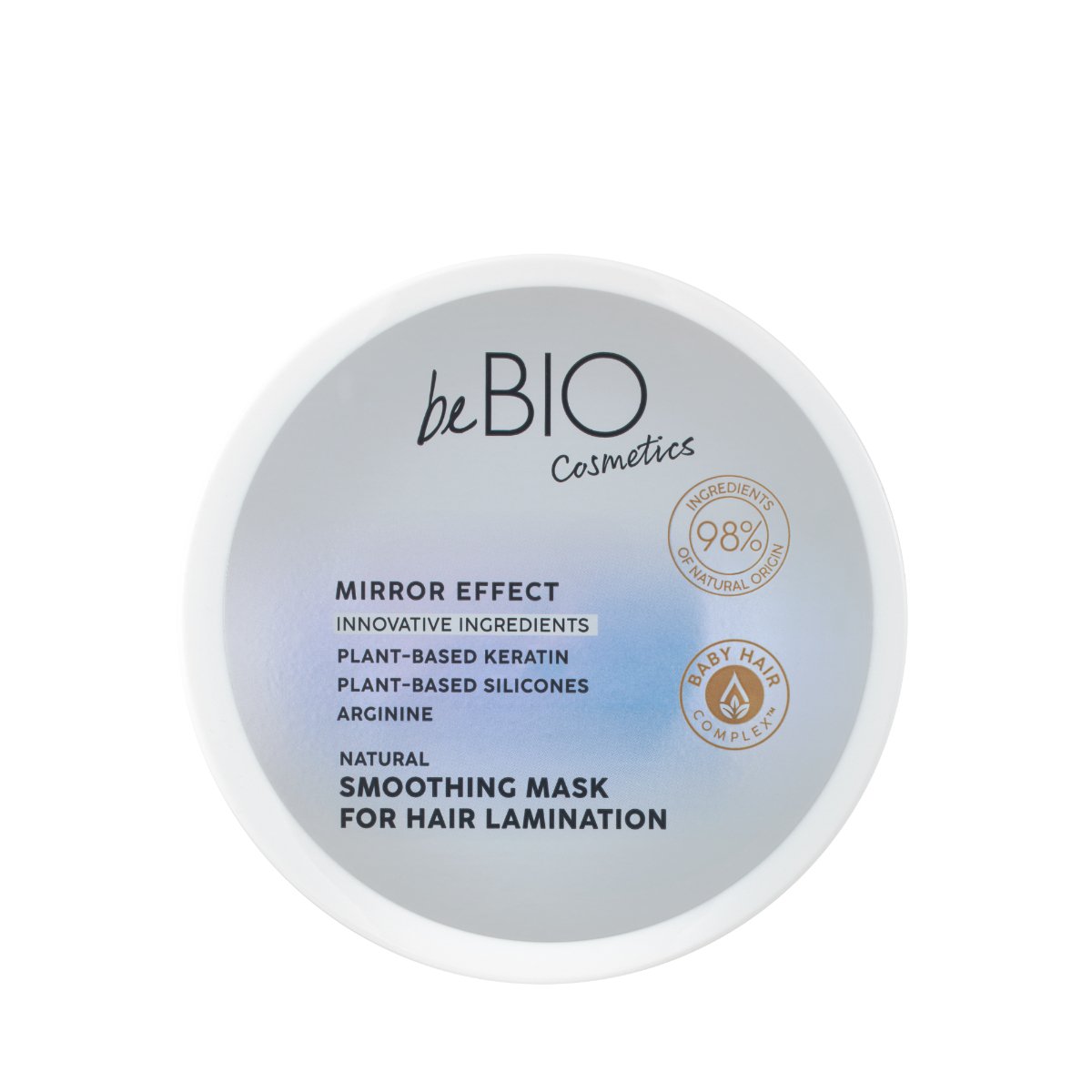 🎁 Baby Hair Complex - Smoothing Mask for Hair Lamination MIRROR EFFECT 200ml (100% off) - beBIO Ewa Chodakowska - Vesa Beauty