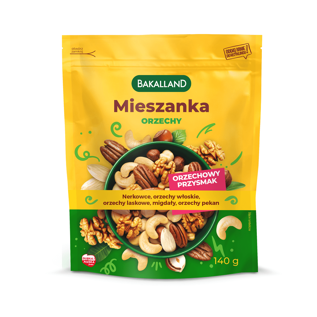 Bakalland Mixed Nuts - Nutty Treat 140g - Purella Superfoods - Vesa Beauty