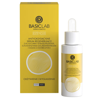 BasicLab Antioxidant Regenerating Serum with 6% vitamin C 30ml - BasicLab - Vesa Beauty