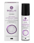 BasicLab COPPERIS Actively lifting night cream for face, neck and décolleté: 0.3% pure copper peptide 50ml - BasicLab - Vesa Beauty