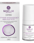 BasicLab COPPERIS Actively smoothing eye cream for day: 0.3% pure copper peptide 15ml - BasicLab - Vesa Beauty
