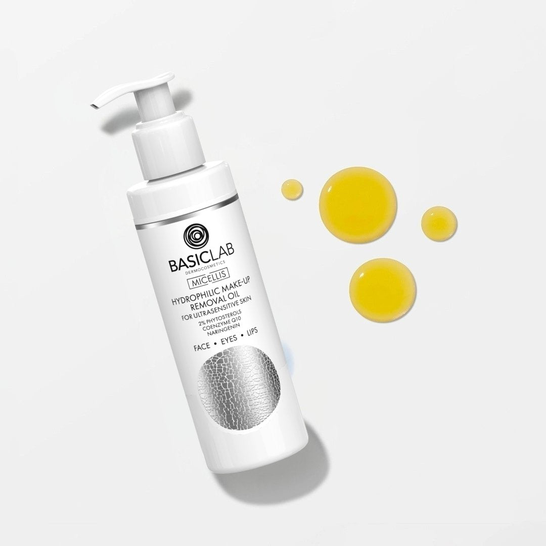 Natural Cosmetics MICELLIS Hydrophilic make-up removal oil for ultra-sensitive skin 200ml