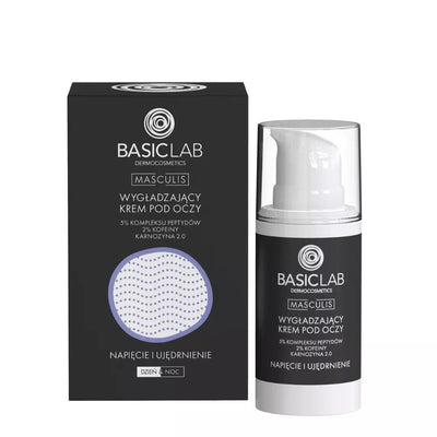 BasicLab Masculis - Smooting Eye Cream 15ml - BasicLab - Vesa Beauty