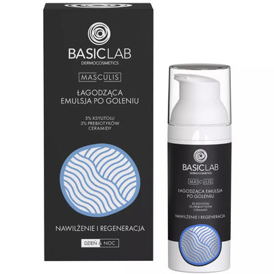 BasicLab Masculis - Soothing After-Shave Emulsion 50ml - BasicLab - Vesa Beauty