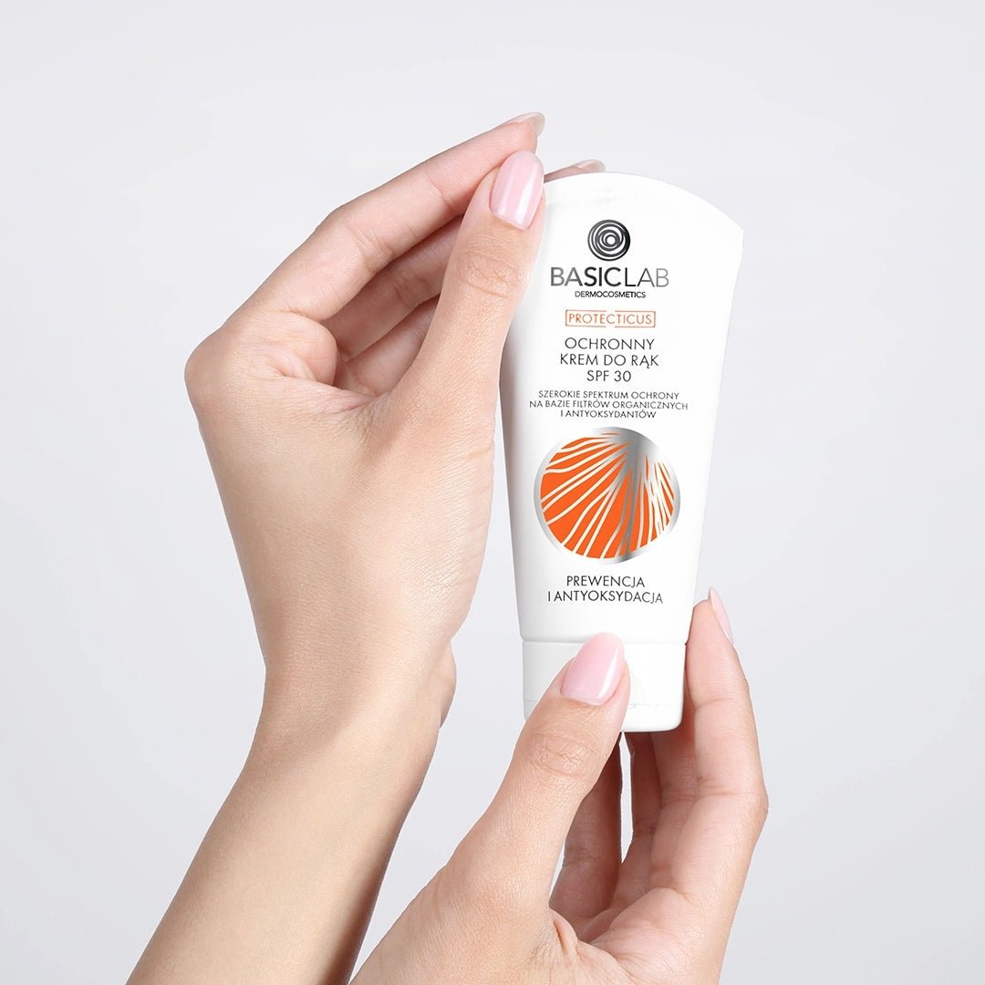 BasicLab PROTECTICUS Protective hand cream SPF30 PA++++ 75ml - BasicLab - Vesa Beauty