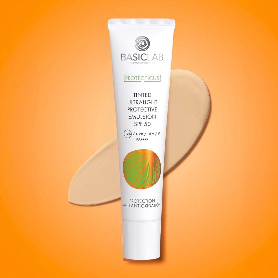 Natural Cosmetics PROTECTICUS Tinted Ultralight Protective Emulsion SPF50 PPD 22.1 40ml