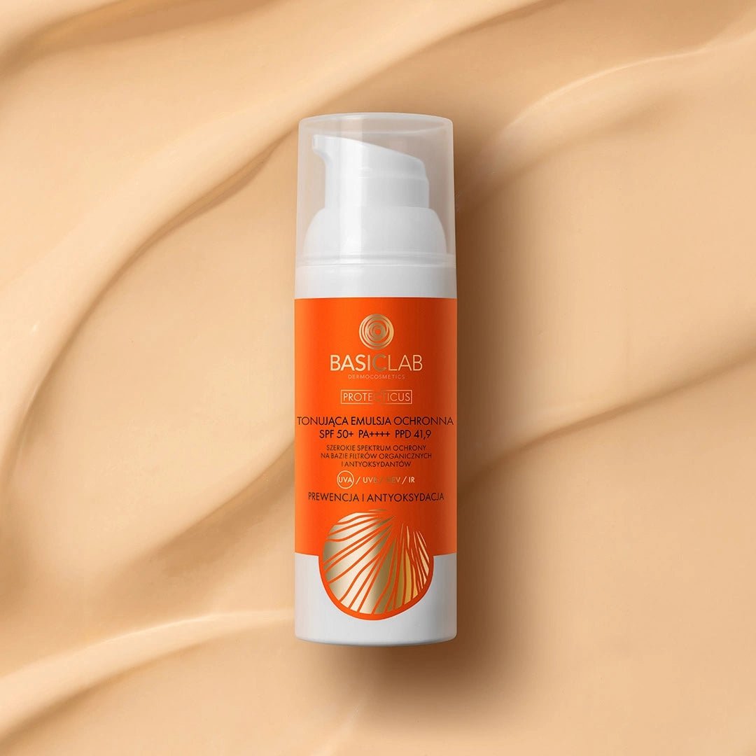 BasicLab PROTECTICUS Toning Protective Emulsion SPF50++++ 50ml - BasicLab - Vesa Beauty