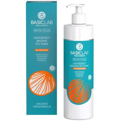 BasicLab Soothing After-Sun Body Lotion 300ml - BasicLab - Vesa Beauty