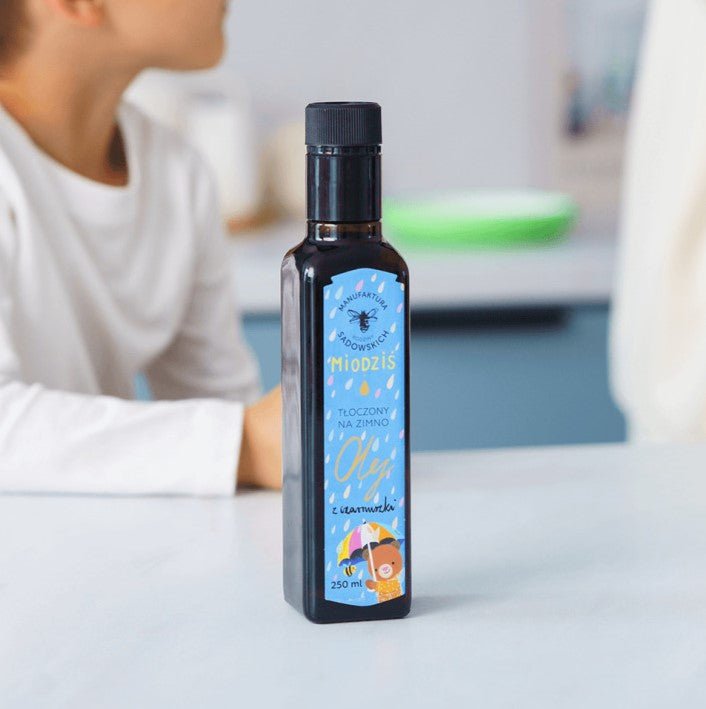 BB 29/06/2026 Black cumin oil for children - Miodziś 250ml - Sadowski Bee Gardens - Vesa Beauty