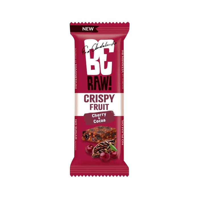 Be Raw Bar Crispy Fruit - Cherry&Cocoa 40g - Be Raw - Vesa Beauty