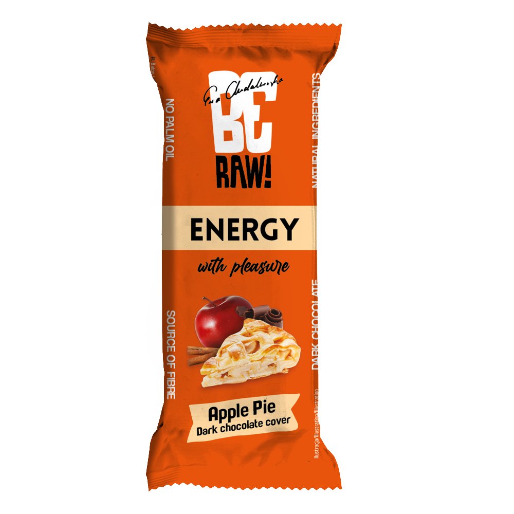 Be Raw Energy Bar - Apple Pie 40g - Be Raw - Vesa Beauty