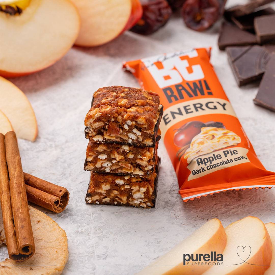 Be Raw Energy Bar - Apple Pie 40g - Be Raw - Vesa Beauty