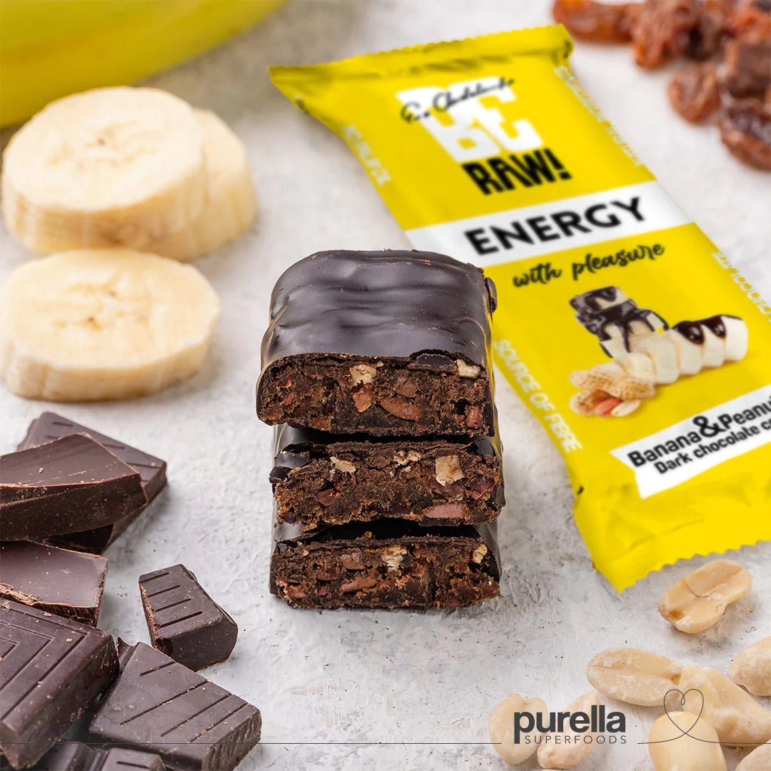 Be Raw Energy Bar Banana & Nuts 40g - Be Raw - Vesa Beauty