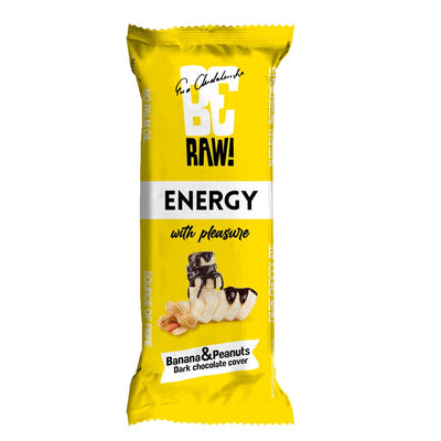 Be Raw Energy Bar Banana & Nuts 40g - Be Raw - Vesa Beauty