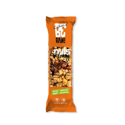 Be Raw Nuts&Honey Bar Pecan 30g - Be Raw - Vesa Beauty