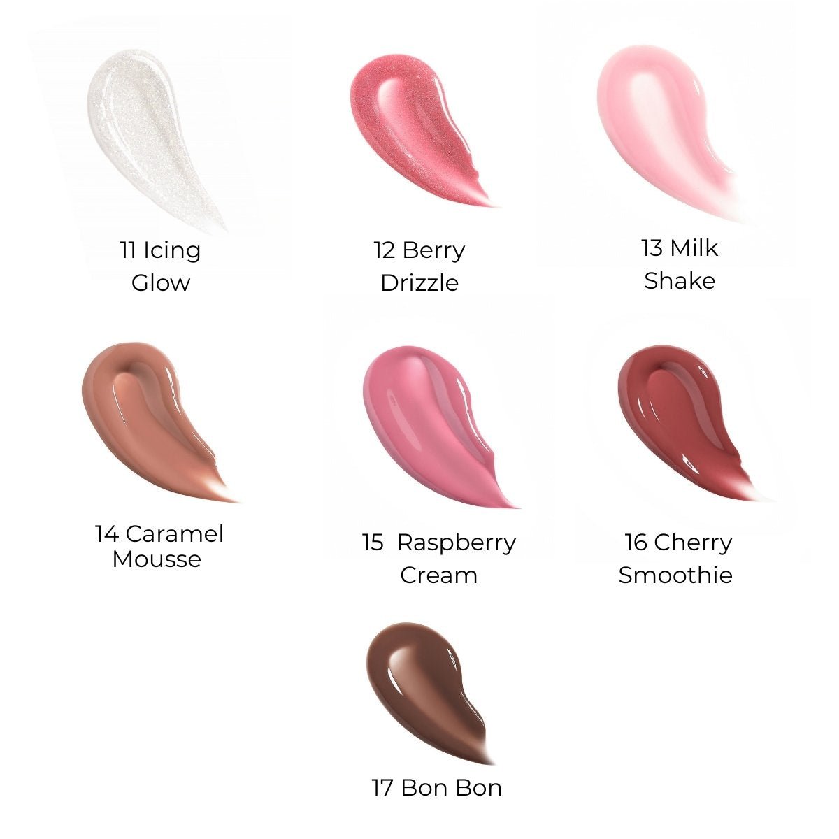 BEAUTY Lipgloss with peptide, jojoba oil &amp; ceramide 4.5ml - PAESE - Vesa Beauty