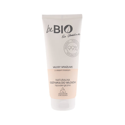 BeBio BB 31/08/2024 Hypoallergenic Conditioner for Sensitive Hair Linseed 200ml - BeBio Ewa Chodakowska - Vesa Beauty