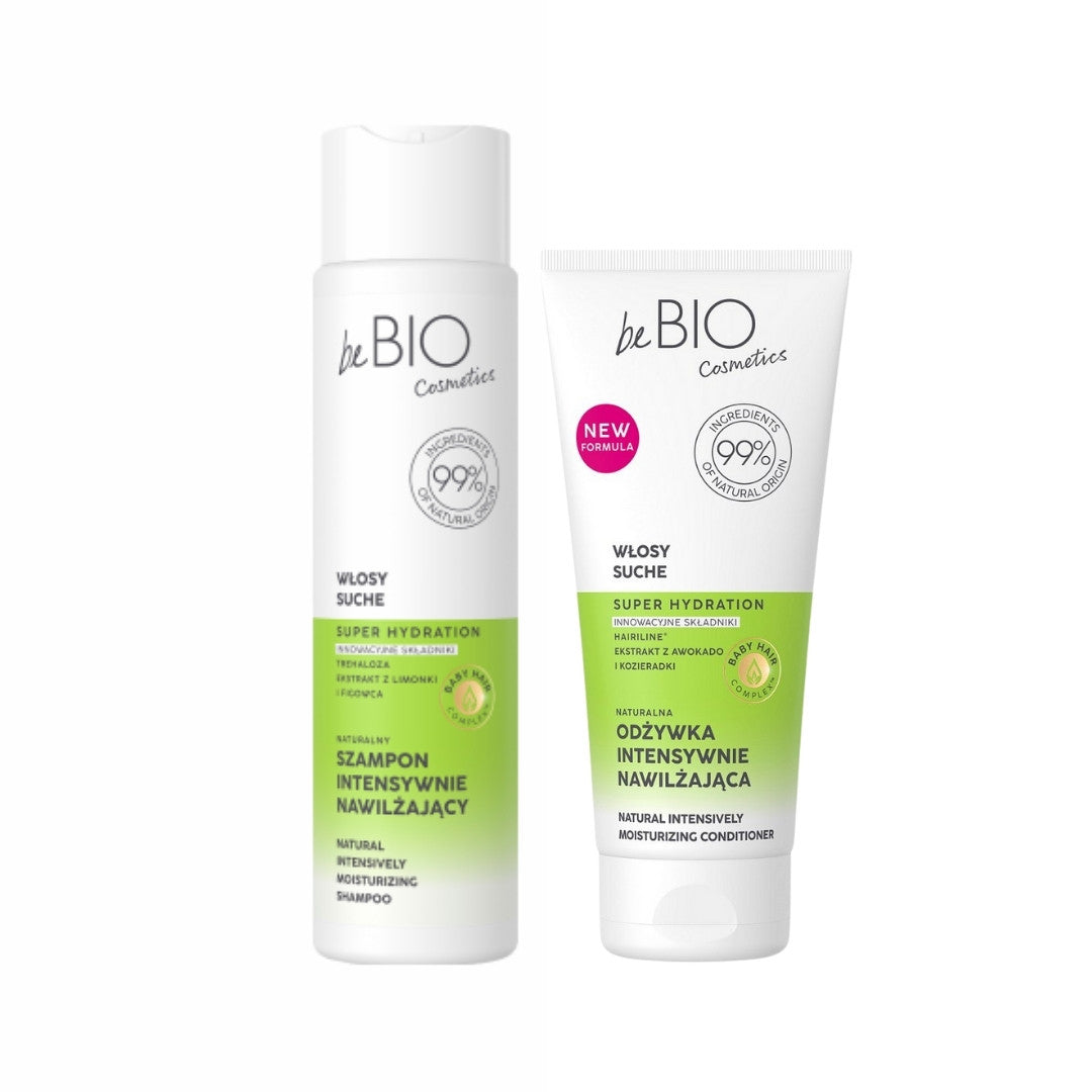 Natural Cosmetics Baby Hair Complex - Dry Hair Set: Shampoo 300ml + Conditioner 200ml