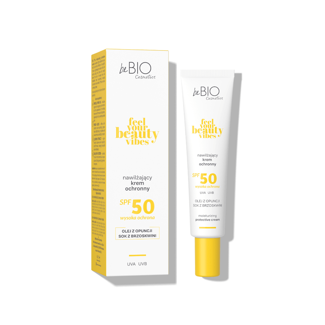 BeBio Feel Your Beauty Vibes - Moisturizing Protective Cream SPF50 40ml - BeBio Ewa Chodakowska - Vesa Beauty