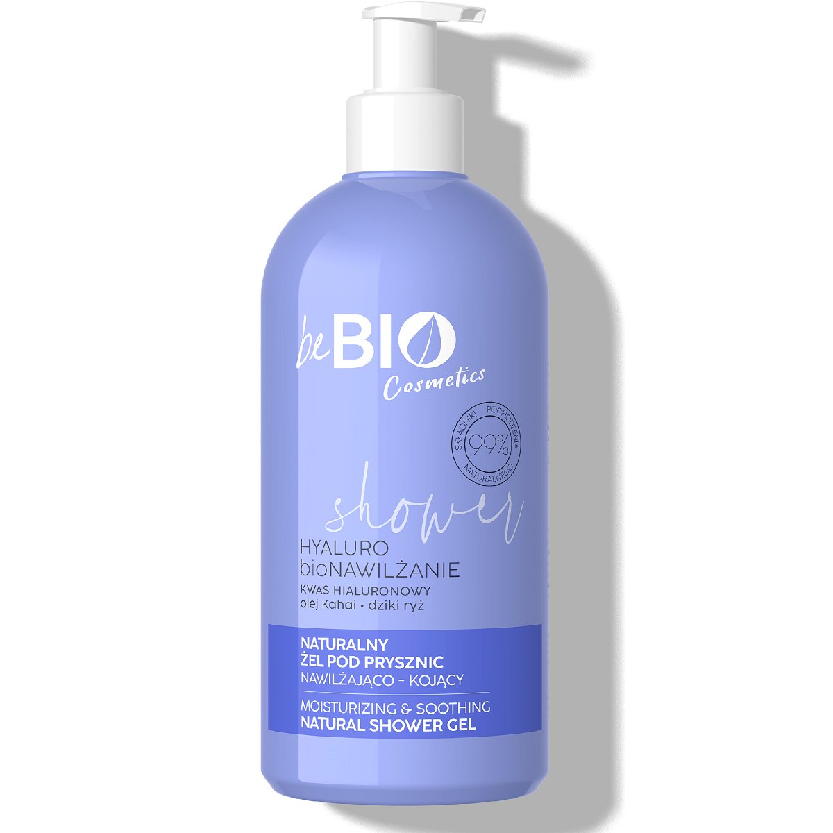 BeBio HYALURO bioMOISTURIZING Moisturising-soothing shower gel 350ml - BeBio Ewa Chodakowska - Vesa Beauty