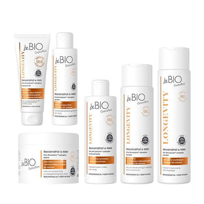 BeBio Longevity Regeneration & Nourishment Set of 6 hair care products - BeBio Ewa Chodakowska - Vesa Beauty