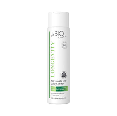 BeBio Longevity thick & strong hair - Natural Strengthening Hair Shampoo 300ml - BeBio Ewa Chodakowska - Vesa Beauty