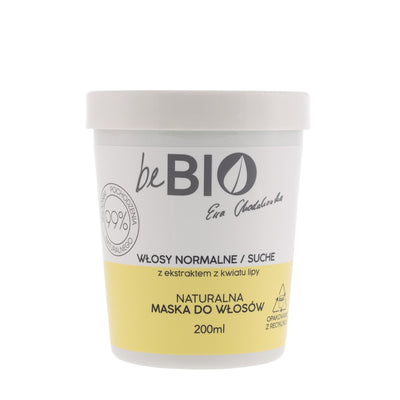 BeBio Mask for Normal and Dry Hair 200ml - BeBio Ewa Chodakowska - Vesa Beauty