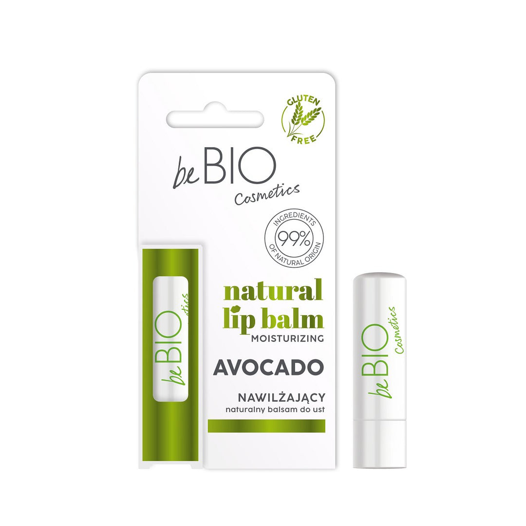 BeBio Moisturizing Lip Balm with Avocado 5g - BeBio Ewa Chodakowska - Vesa Beauty