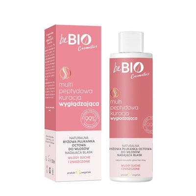 BeBio Multi-peptide Treatment - Rice Acetic Gloss Hair Rinse 200ml - BeBio Ewa Chodakowska - Vesa Beauty