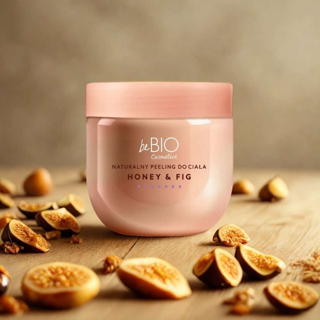 beBIO Natural Body Scrub - Honey & Fig 200ml - beBIO Ewa Chodakowska - Vesa Beauty