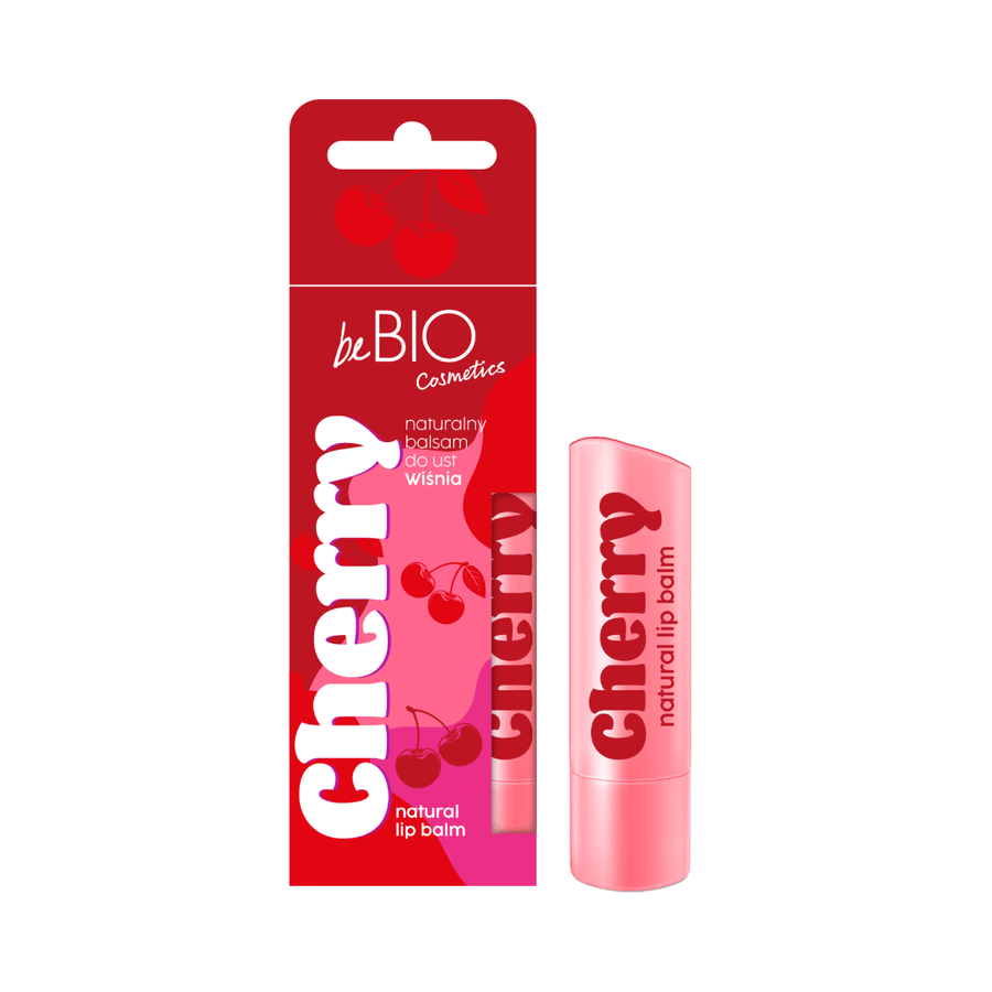 BeBio Natural Lip Balm CHERRY 5g - BeBio Ewa Chodakowska - Vesa Beauty