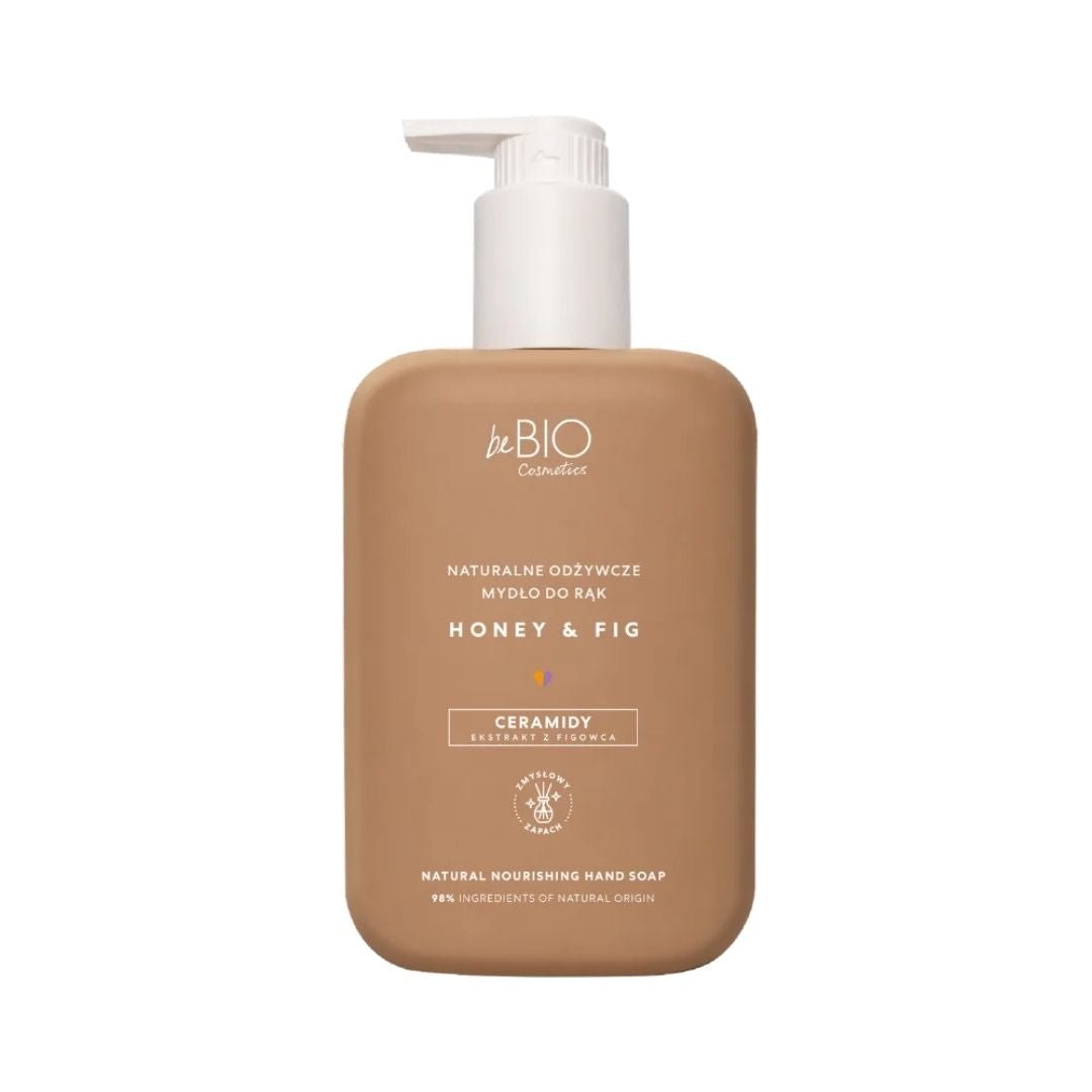 beBIO Natural Nourishing Hand Soap - Honey & Fig 300ml - beBIO Ewa Chodakowska - Vesa Beauty