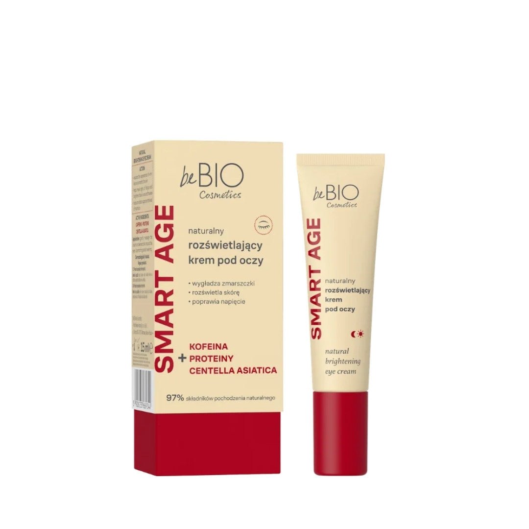 beBIO SMART AGE Natural brightening eye cream 15ml - beBIO Ewa Chodakowska - Vesa Beauty