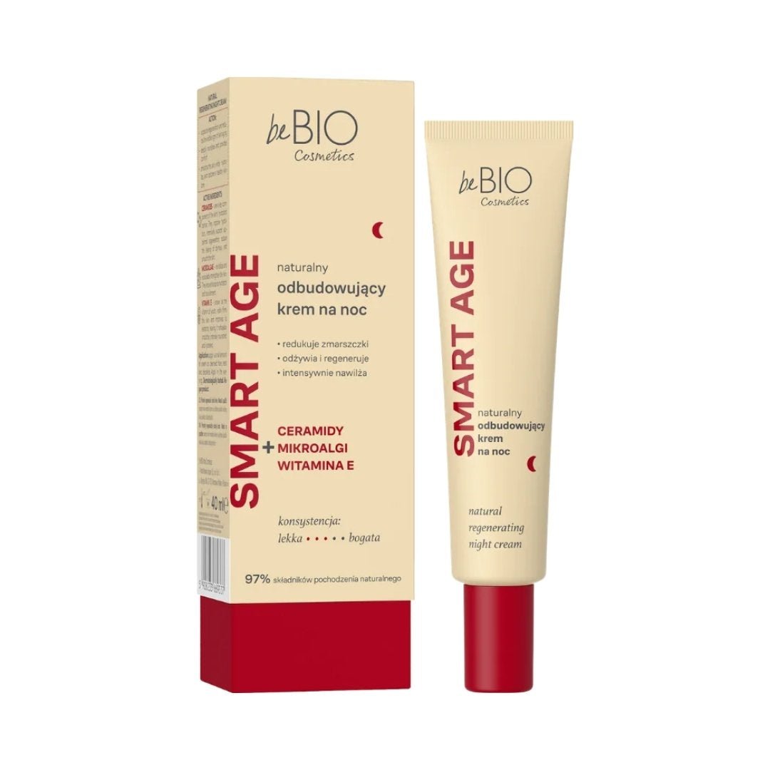 beBIO SMART AGE Natural regenerating night cream 40ml - beBIO Ewa Chodakowska - Vesa Beauty
