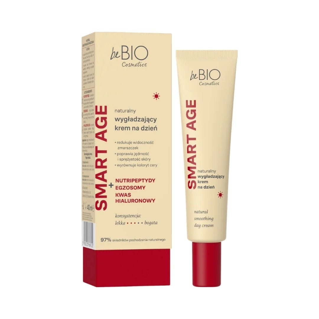 beBIO SMART AGE Natural smoothing day cream 40ml - beBIO Ewa Chodakowska - Vesa Beauty
