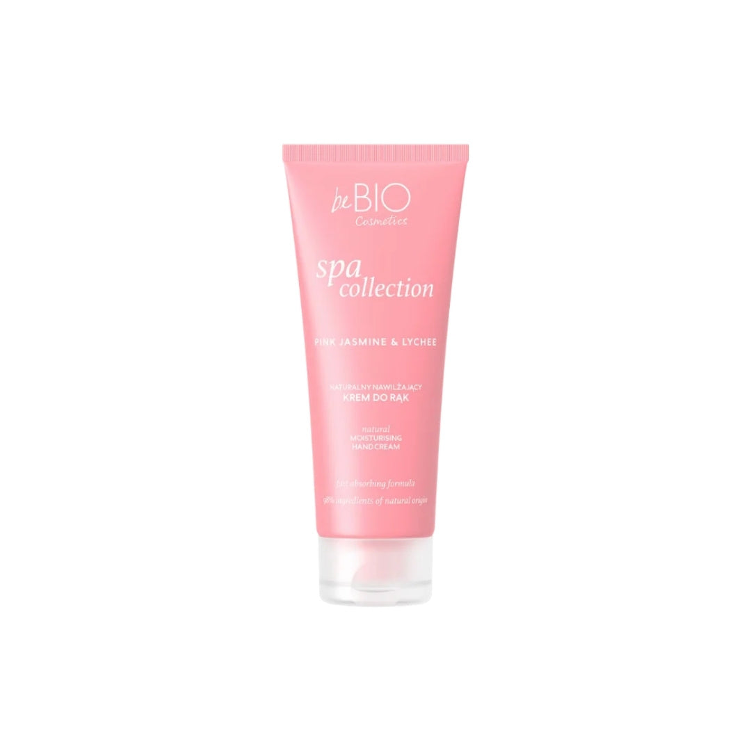Natural Cosmetics SPA collection - Natural Moisturizing Hand Cream PINK JASMINE & LYCHEE 50ml