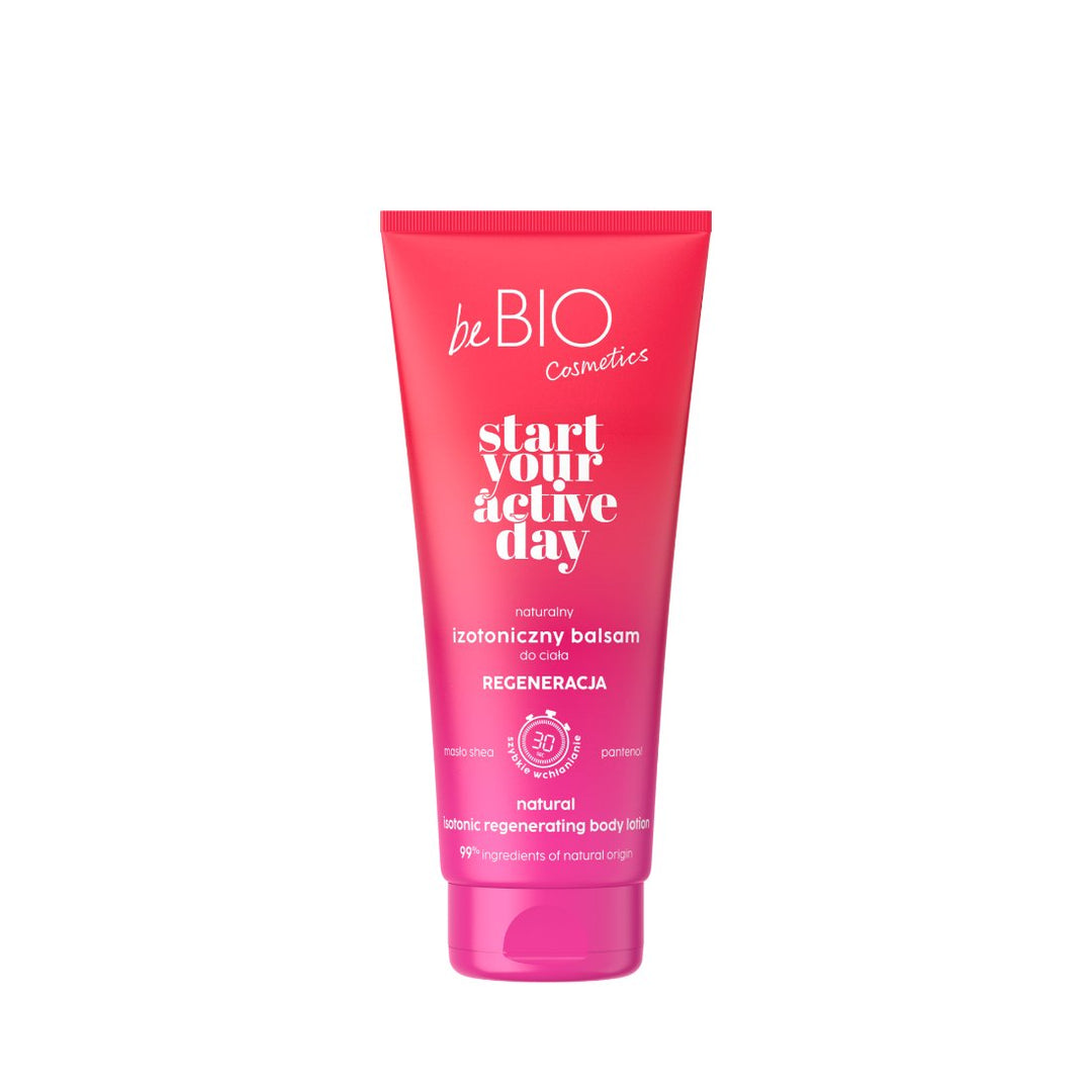 BeBio START YOUR ACTIVE DAY Natural Isotonic Regenerating Body Lotion 200ml - BeBio Ewa Chodakowska - Vesa Beauty