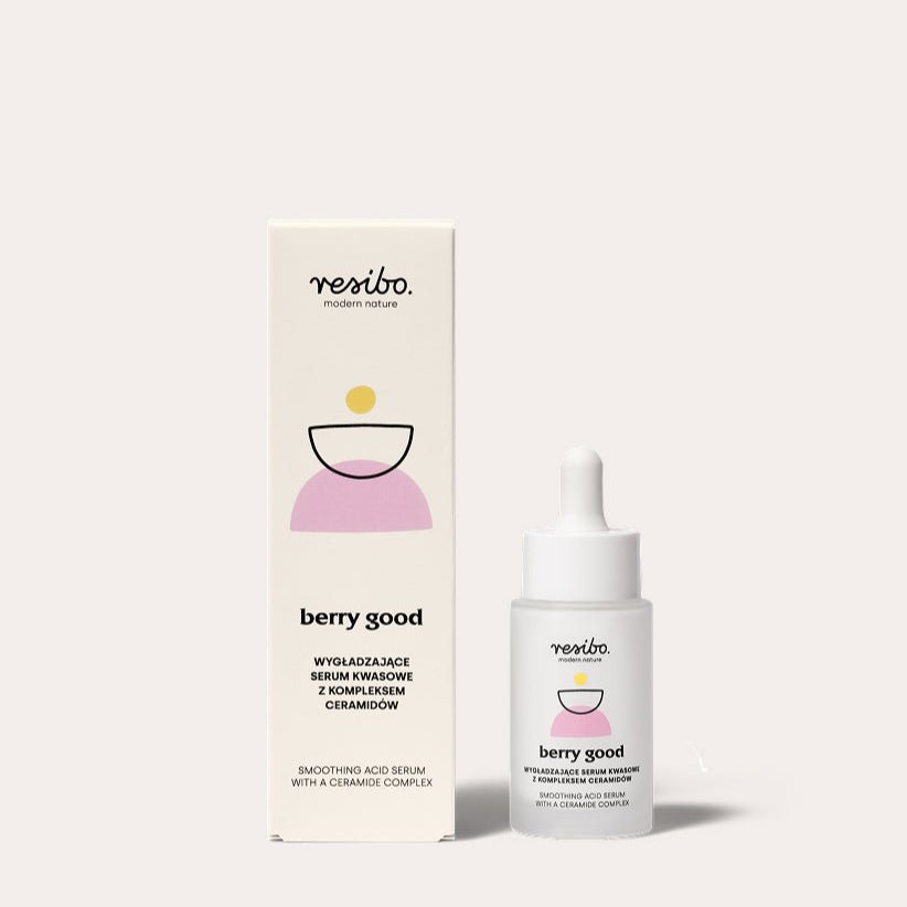 BERRY GOOD smoothing acid serum with a ceramide complex 30ml - Resibo - Vesa Beauty