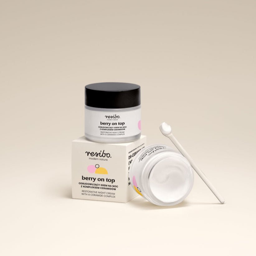 BERRY ON TOP restorative night cream with a ceramide complex 50ml - Resibo - Vesa Beauty