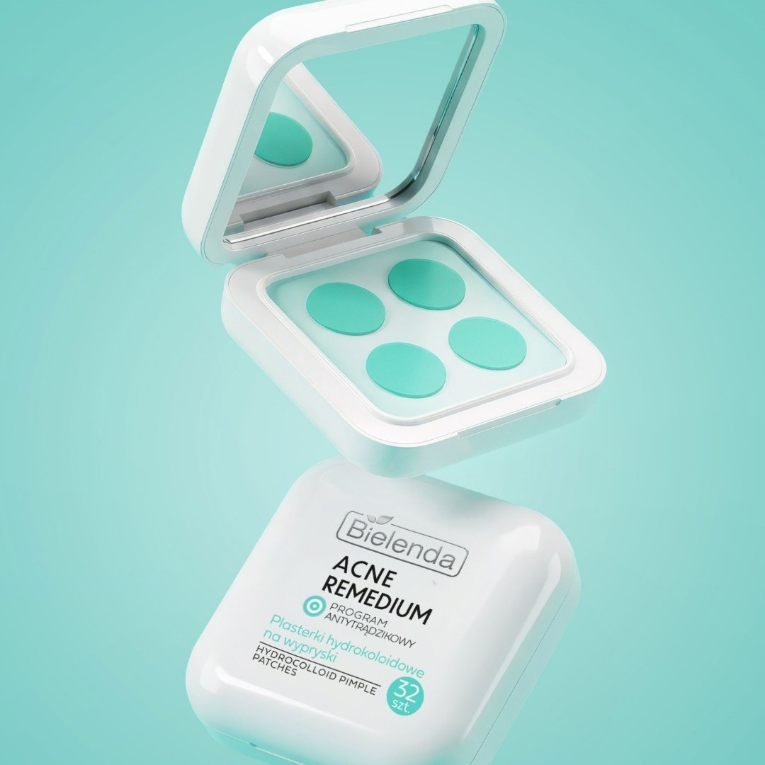 Bielenda ACNE REMEDIUM Hydrocolloid pimple patches 32pcs - Bielenda - Vesa Beauty