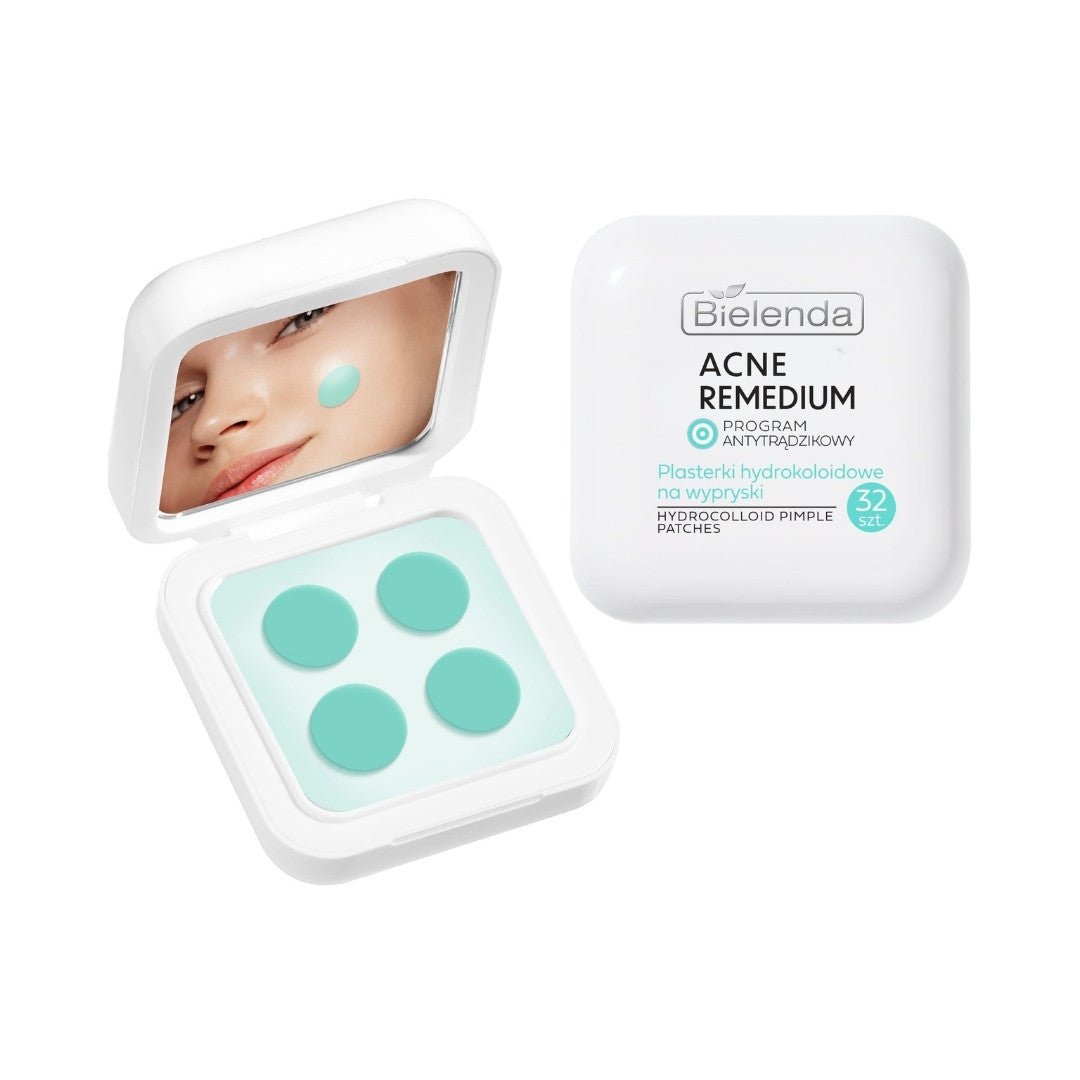 Bielenda ACNE REMEDIUM Hydrocolloid pimple patches 32pcs - Bielenda - Vesa Beauty