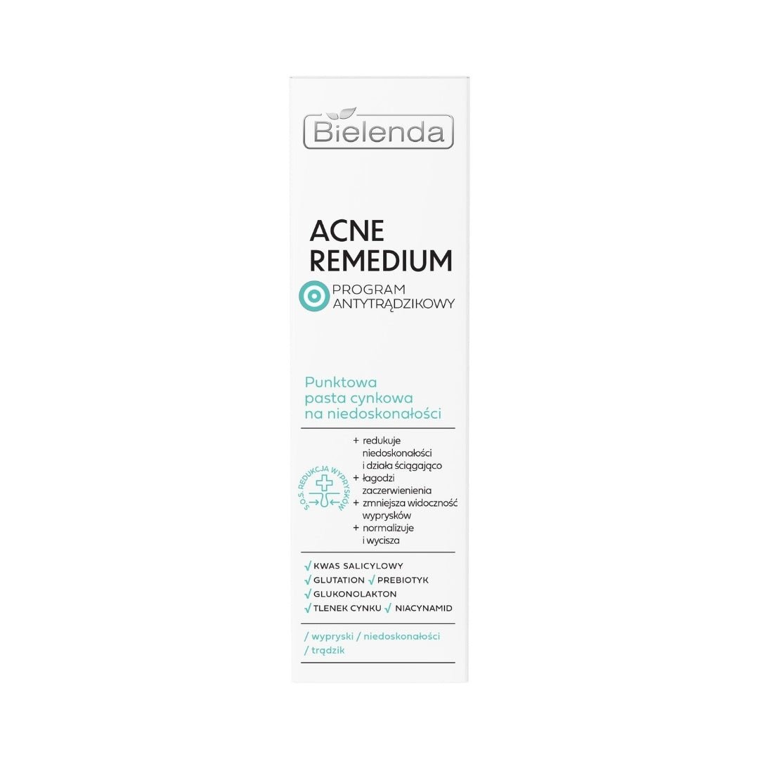 Bielenda ACNE REMEDIUM Spot zinc blemish rescue paste 15g - Bielenda - Vesa Beauty