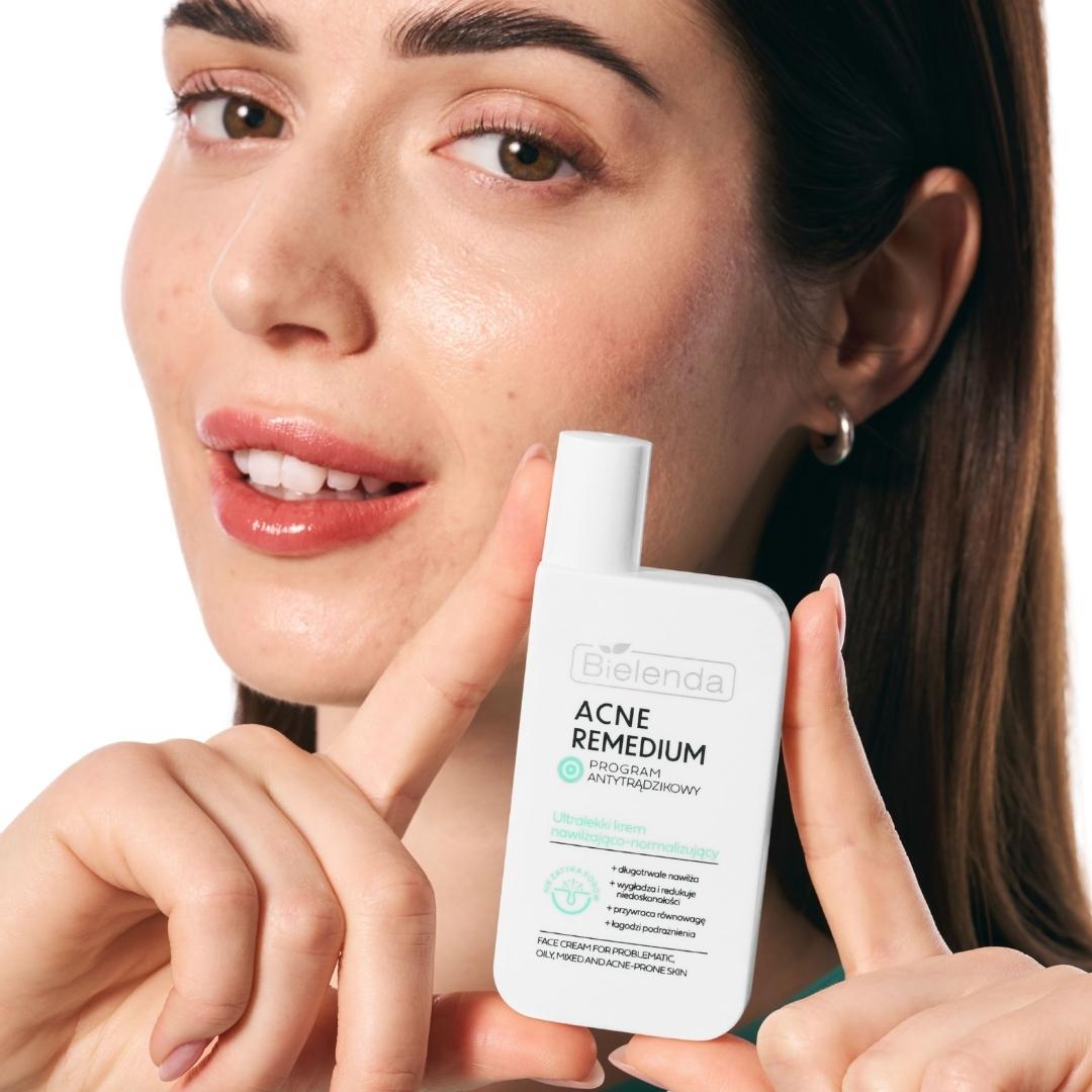 Bielenda ACNE REMEDIUM Ultra - light moisturizing - normalizing cream 50ml - Bielenda - Vesa Beauty
