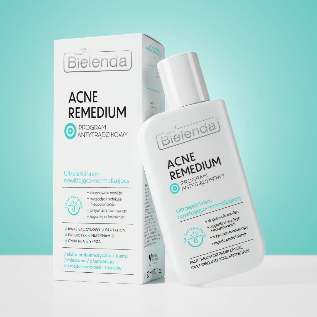 Bielenda ACNE REMEDIUM Ultra - light moisturizing - normalizing cream 50ml - Bielenda - Vesa Beauty