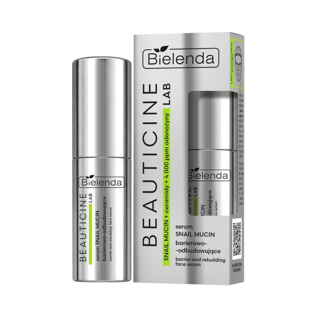 Bielenda BEAUTICINE LAB Barrier &amp; rebuilding face serum SNAIL MUCIN 30ml - Bielenda - Vesa Beauty