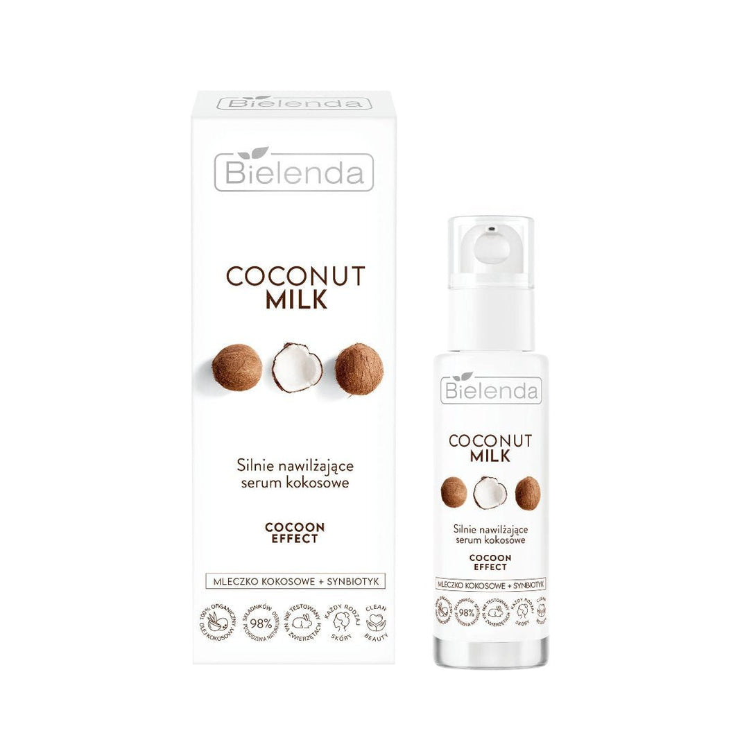 Bielenda COCONUT MILK - Deeply Moisturizing Coconut Serum COCOON EFFECT 30ml - Bielenda - Vesa Beauty