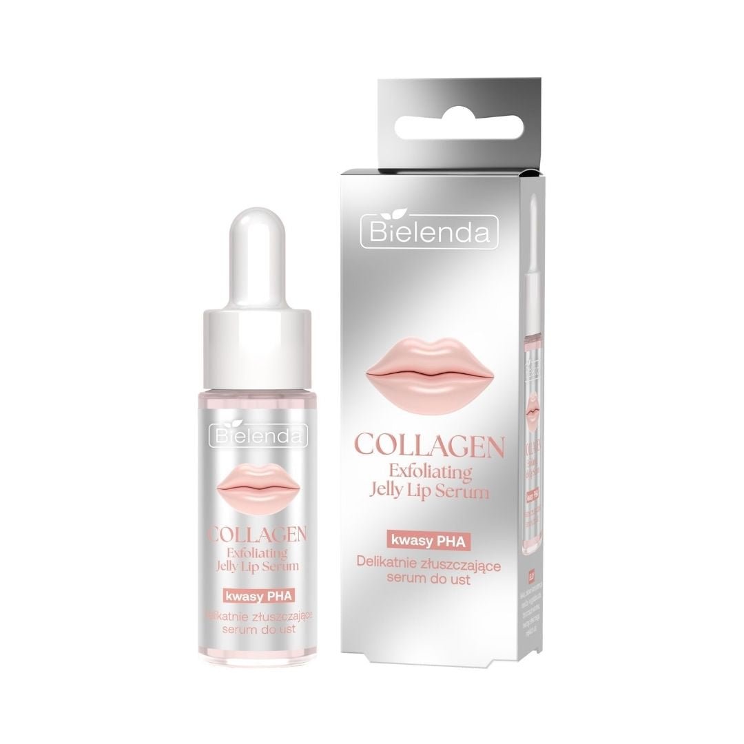 Bielenda COLLAGEN JELLY LIP SERUM Gently Exfoliating Lip Serum 10g - Bielenda - Vesa Beauty