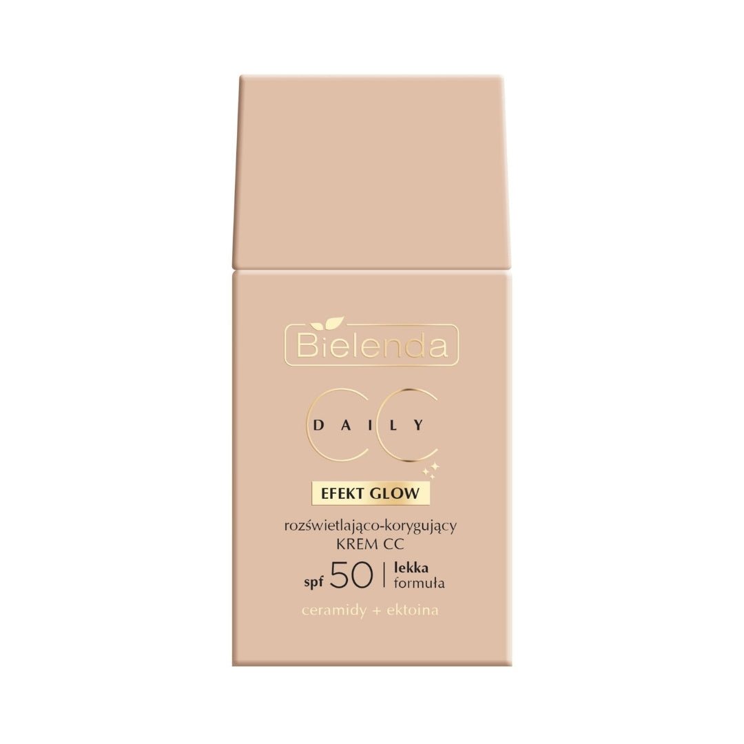 Bielenda DAILY CC SPF50 Illuminating - correcting CC CREAM with GLOW effect 40ml - Bielenda - Vesa Beauty